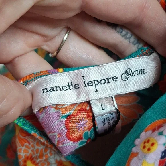 Nanette Lapore Sun dress NWTs Size LG - Picture 5 of 6